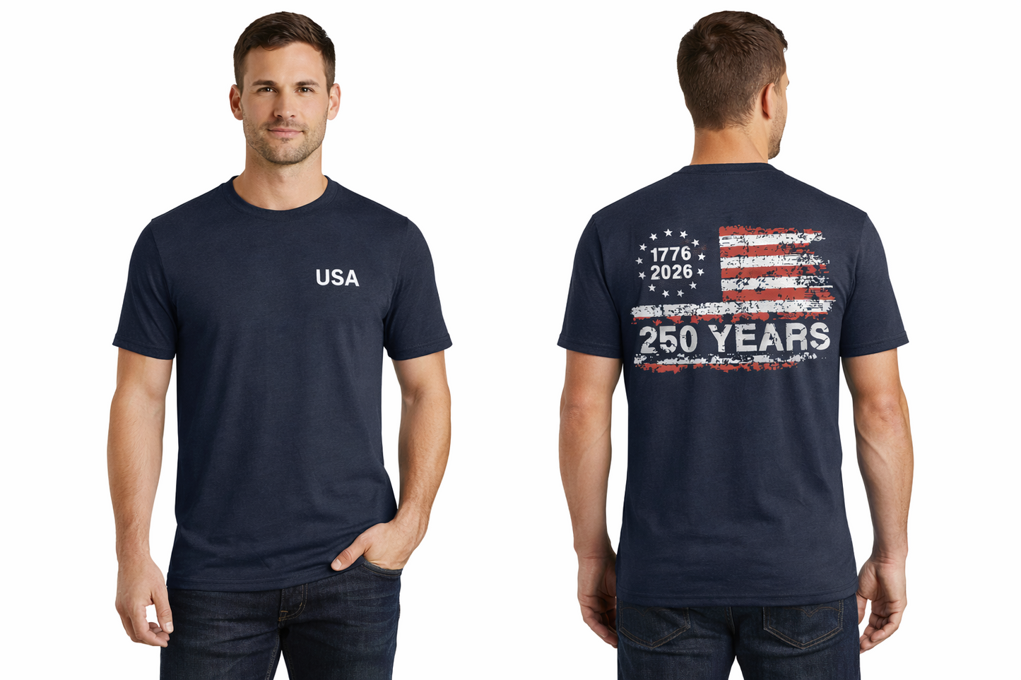250 Years of Freedom Tee | 1776–2026 Anniversary Shirt
