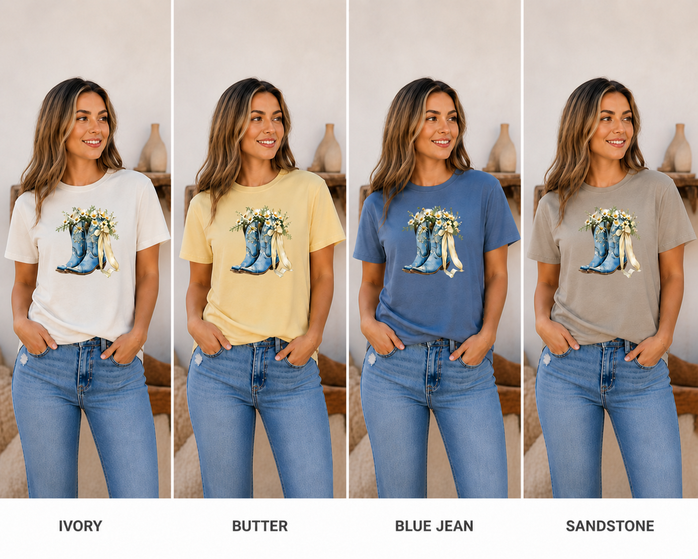 Dust & Daisies Tee Comfort Colors