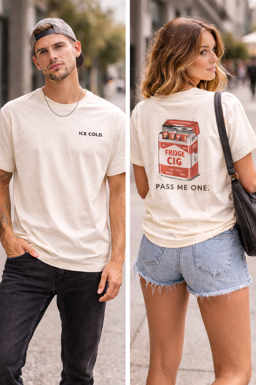 Fridge Cig Lightweight Vintage Tee Short Sleeve