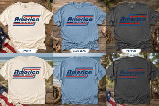 Vintage America Comfort Colors Tee