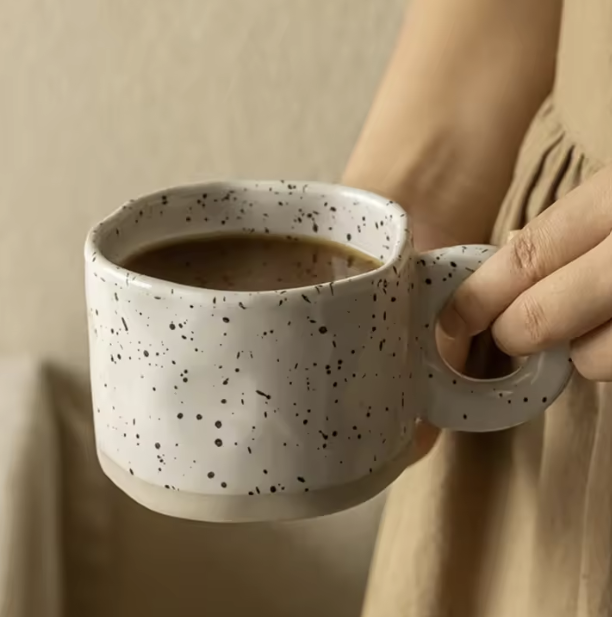 Ember & Laurel Speckled Mug Set (3-Piece)